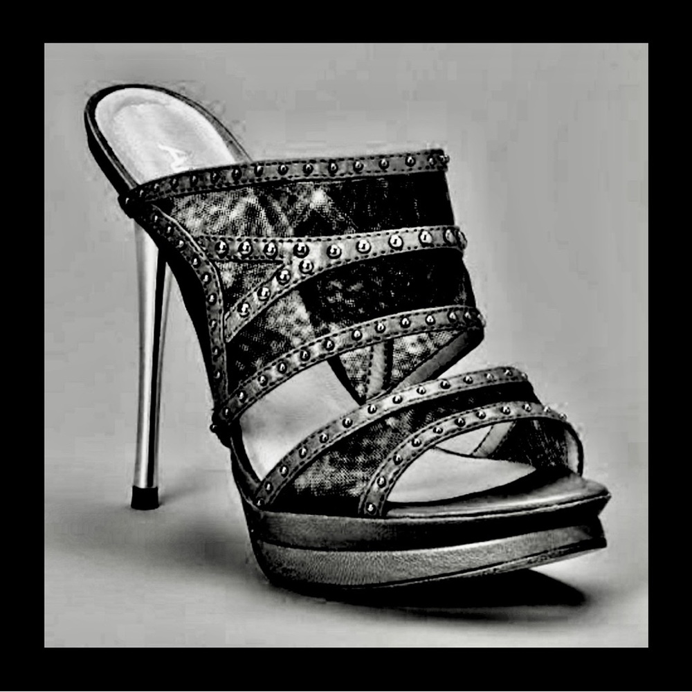 ❌ S O L D ❌A.B.S. by Allen Schwartz | Black Zabrina Stiletto Sandal size 8.5